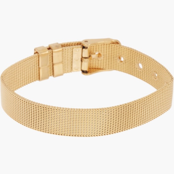 ADORNIA 14K GOLD PLATED BELT BRACELET - NWT! - Picture 2 of 3